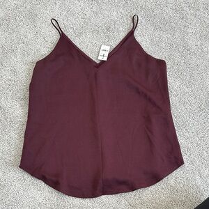 Express Burgundy Camisole Top